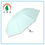 Cheap Anti-UV Rain Umbrella with Silver Coating