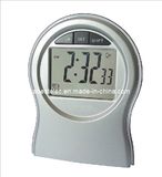 Table Alarm Clock with Transparent LCD Display Ab-333