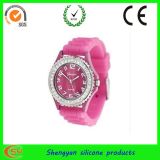 Fashion Pink Silicone Watch (SY-GB-112)