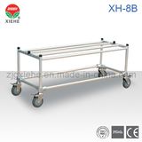 Coffin Trolley with 4 Wheels Xh-8b