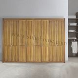 Wooden Grain Side Hung Door for Wardrobe