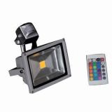 Waterproof IP65 Square Outdoor LED Flood Light 10W 30W with Remote Controller