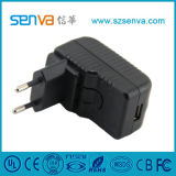 15W Plug Power Adapter with USB Port (XH-15WUSB-5V03-AF-03)