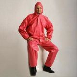 Hooded Coverall Safety Apparel, Available in Various Sizes