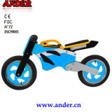 Blue Wooden Kid Balance Bike (ANB-37)