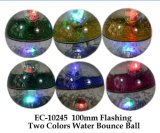 100mm Flashing Two Colors Water Bounce Ball