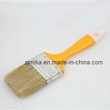 Yellow Handle White Bristle Paint Brush