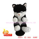 20cm Black Simulation Cat Plush Toys