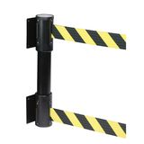 Wallmaster Twin Belts Brake Cassette Retractable Belt Barriers
