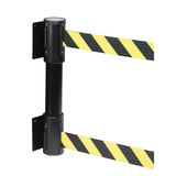 Wallmaster Twin Belts Brake Cassette Retractable Belt Barriers