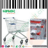 Supermarket Trolley Cart with Coin Locker