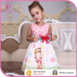 Printed Children's Wear Fashion Design Small Girls Summer Dress