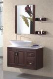 Bathroom Vanity Oak Sanitaryware Bathroom Cabinet (802)