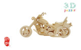 3D Wooden Puzzle Motorcycle Model Harley