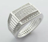 Fashion Silver Ring Jewellery (R10093)