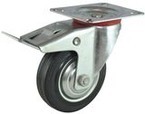 Caster Wheels Manufacturer, 100mm Rubber Castor