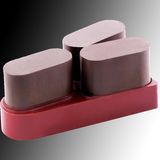 Triangle Polishing Brick-Resin Triangle Abrasive-Abrasive Tool for Stone/Granite/Marble Polishing