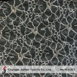 Metalic African Net Lace Fabric (M3183)