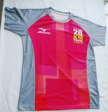 Polyester Printed Sports T-Shirt for Women