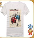 New Arrival Mens Custom Printing 100% Cotton T Shirt