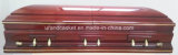 Europe Style Solid Wood Casket (3)