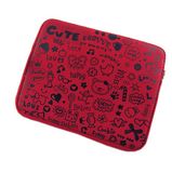 Red Neoprene Computer Notebook Case (FRT01-342)