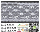 White Stretch Lace Trim, Tricot Lace Fabric, Chemical Lace	 K6929