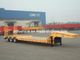 50ton Lowbed Trailer with Three Axles and Exposed Tire (ZJV9502TD)