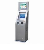 Dual Monitors Bank Payment Kiosk