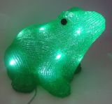Acrylic Frog Christmas Light with LED
