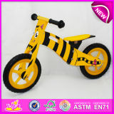 2014 New Wooden Bicycle Toy for Kids, Lovely Design Wooden Bike Toy for Children, Cheap Wooden Toy Bicycle for Baby Factory W16c075