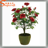 Hot Sale High Quality Decoration Artificial Bonsai Silk Flowers