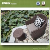 Plastic Materials for Weaving Outdoor Chair Aluminium Rattan Outdoor Chair