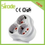 European Series Schuko Triple Plug Socket Outlet (8201-18)