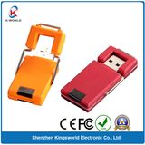 Rotating Plastic 4GB USB Flash Disk