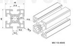 Aluminum Profile Nt-10-4545