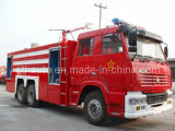 10 Wheels Sino HOWO 12cbm Water-Foam Fire Trucks