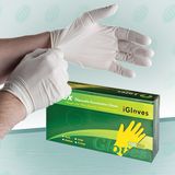 Non Sterilized Latex Exam Gloves