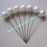Hijab Supplies Jumbo 65mm Plastic White Round Ball Pearl Head Pin