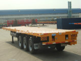 40' Flatbed Trailer with 3 Axle (Single tire and Mechanical Suspension)