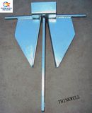 Hot DIP Galvanized Welded Steel Fluke Anchor