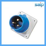 Newest Industrial 3-Pin Panel Mounted Industrial Plug (SP-817)