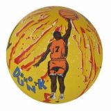 Rubber Basketball with Popular Design