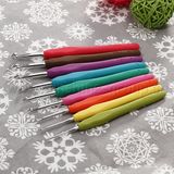 Soft Rubber Handle Crochet Hook