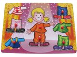 Wooden Peg Puzzle Girl Puzzle (34237)