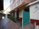 Metal Frame Retractable Polyester Screen Awning (B700)