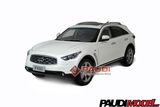 1/18 Infiniti Fx50 2011 Die-Cast Car Model (White)