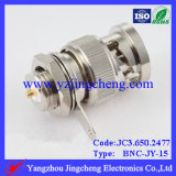 BNC Male Connector with Nut 50 Ohm