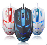USB LED Optical Wired Mouse for PC Laptop