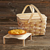 Natural Wooden Bread Basket (FT1021)